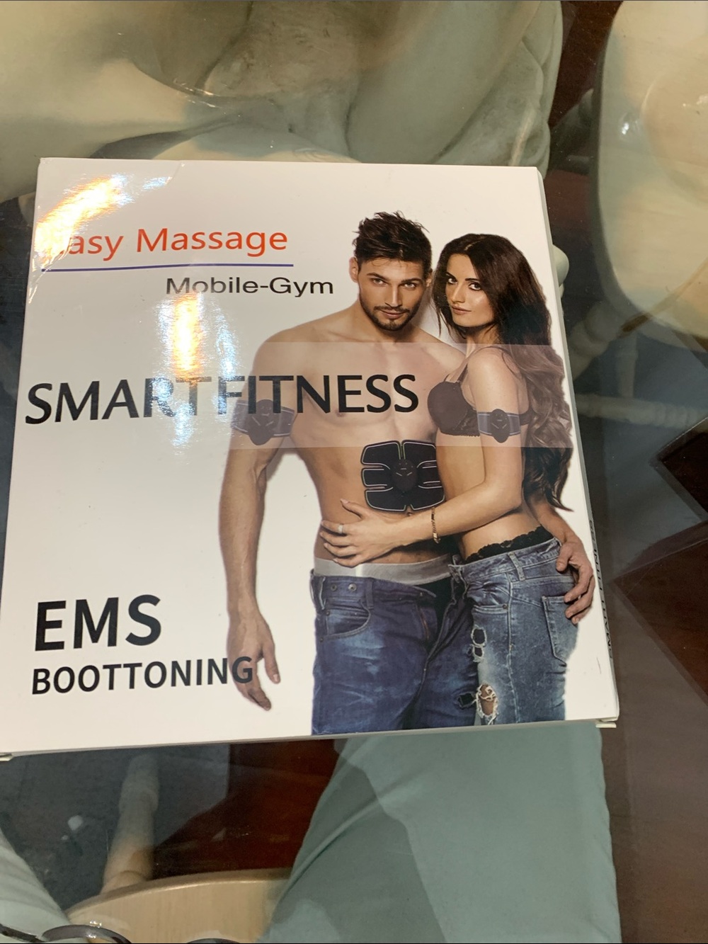 smartfit White EMS Muscle Stimulator Box